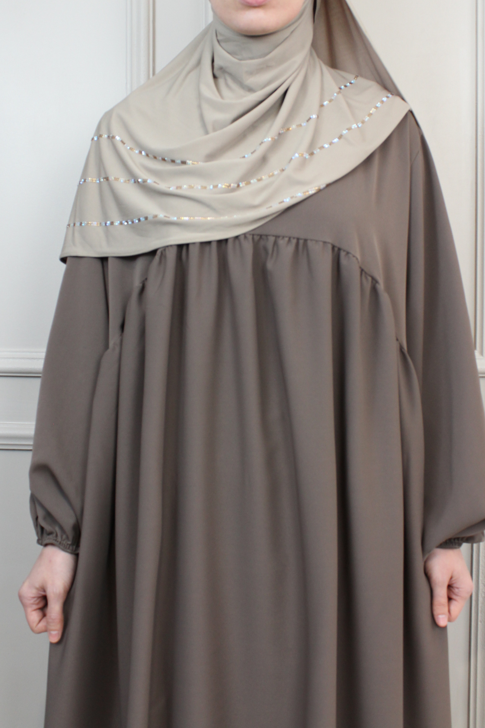 Abaya Maryam Ballonärmel