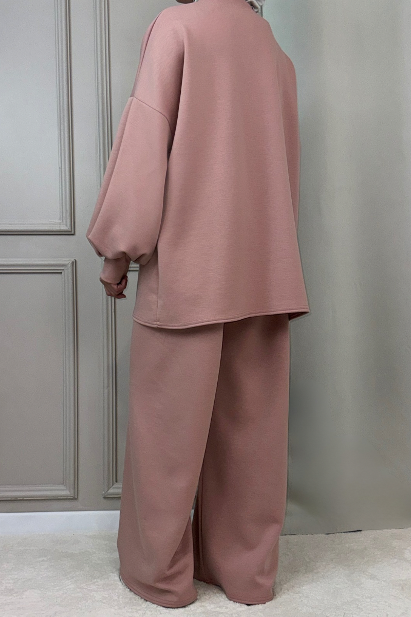 Zweiteiler Enisa mit Hose Rosa